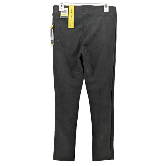 Andrew Marc Faux Suede Dress Pants S Super Soft Stretch Mid Rise Slim Fit‎ Work - Picture 2 of 14